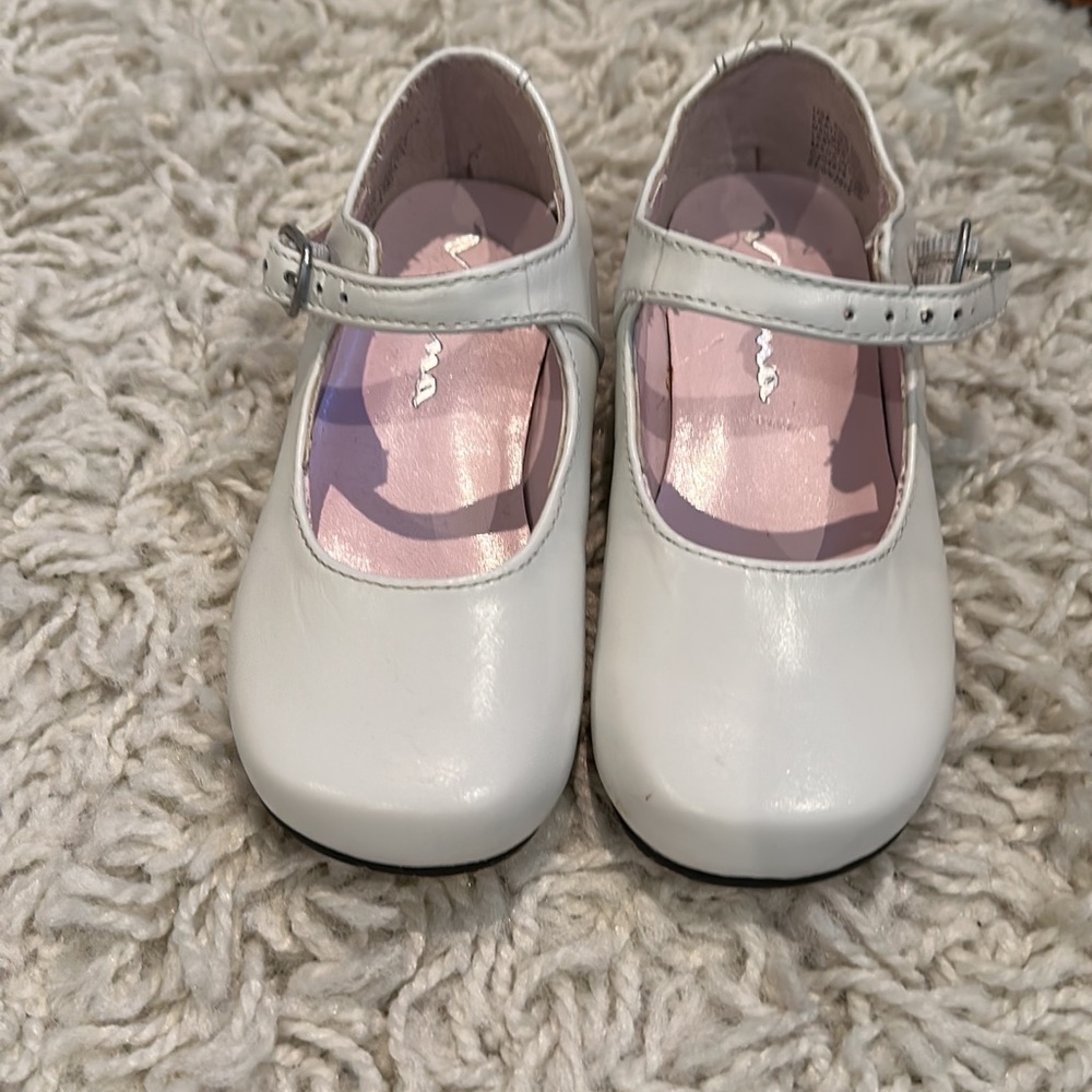 White Patent Leather Shoes